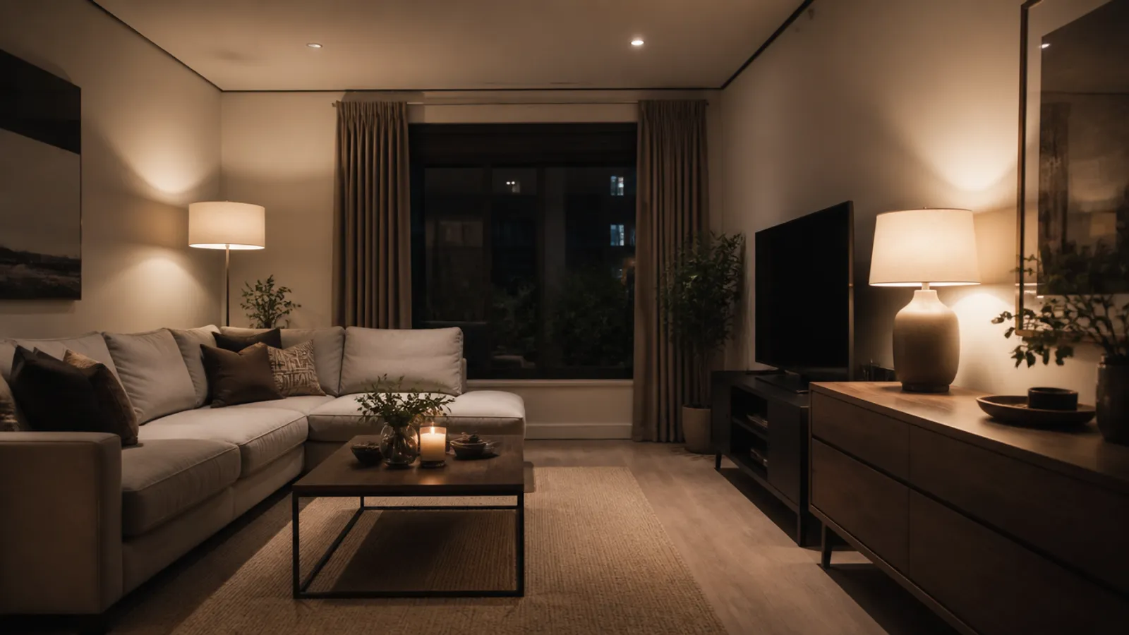 Iluminación residencial por capas